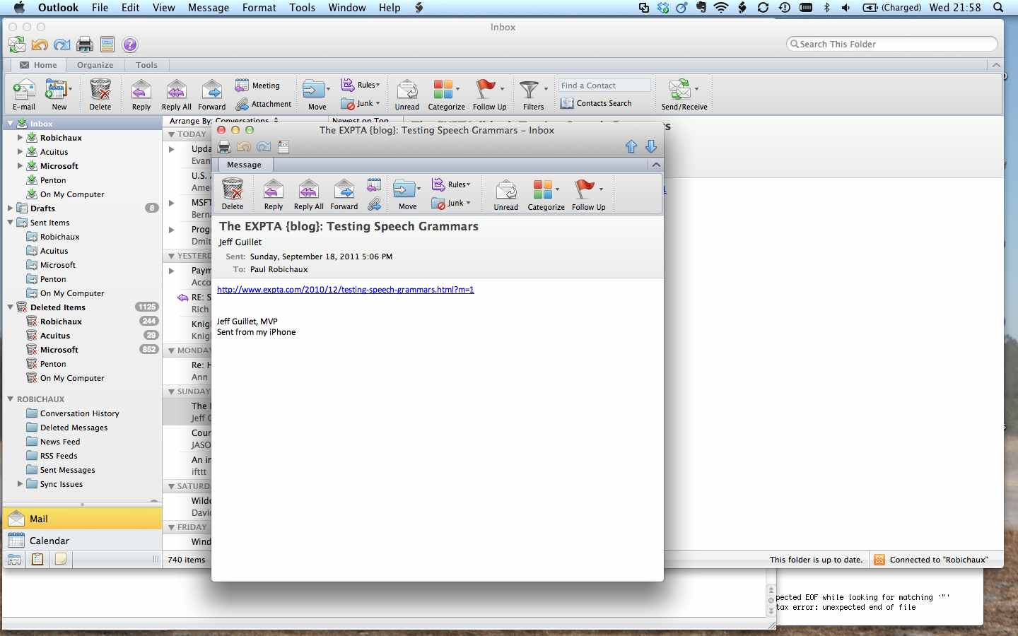 microsoft outlook 2011 for mac updates